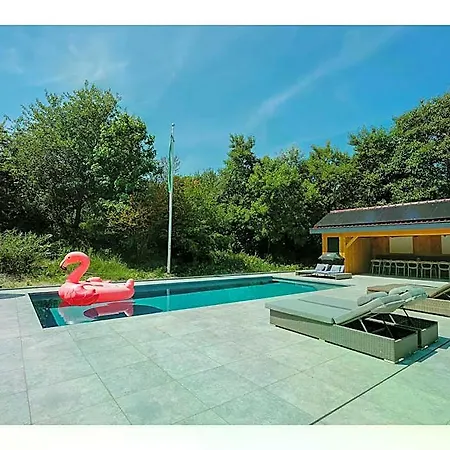 ホテル Luxurious 16-person With Swimming Pool Sauna Outdoor Kitchen With Bbq